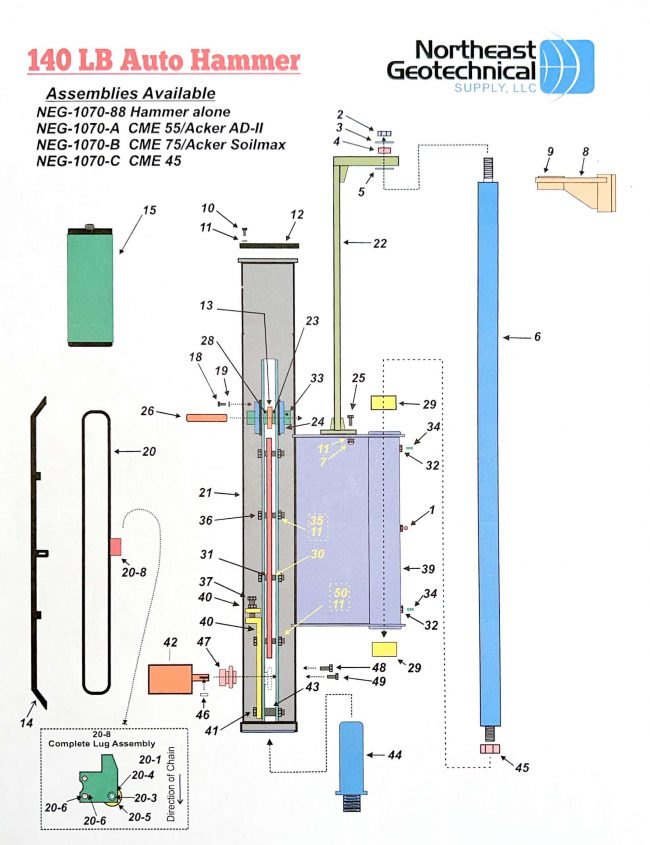 888 - 140 LB Autohammer - NEW - Image 2