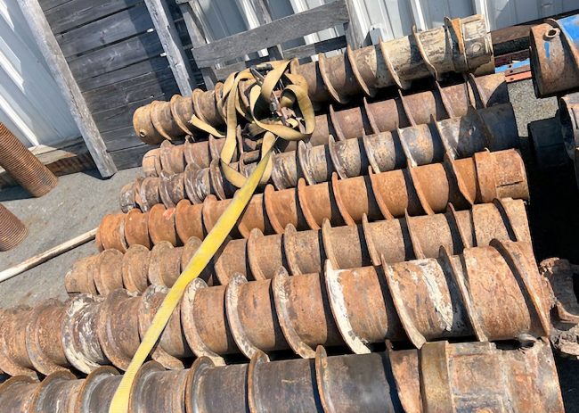 558- Diedrich 6 1/4 Hollow Stem Augers - Image 3