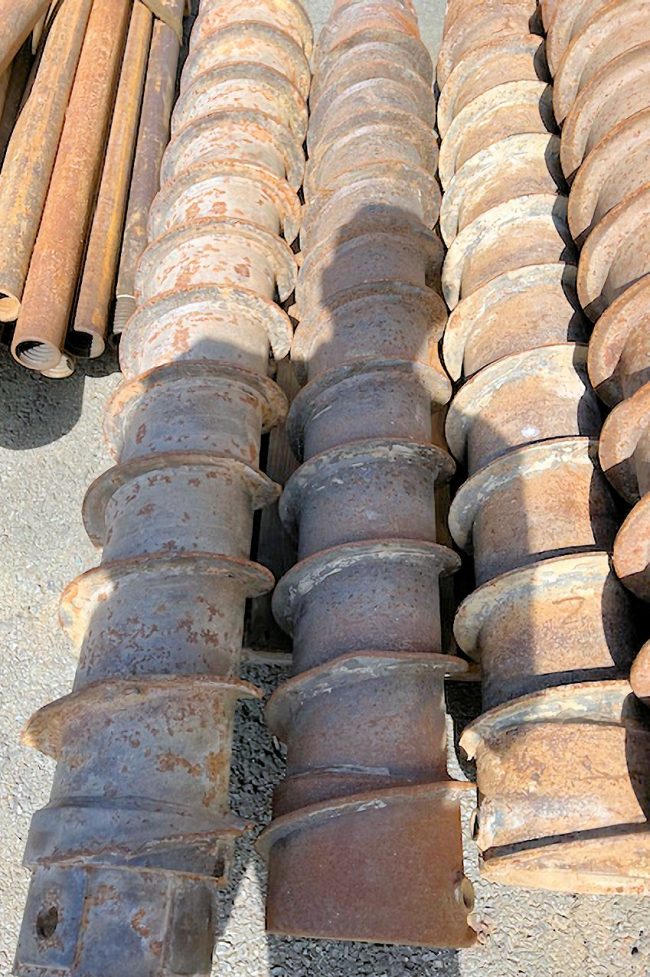 558- Diedrich 6 1/4 Hollow Stem Augers - Image 5