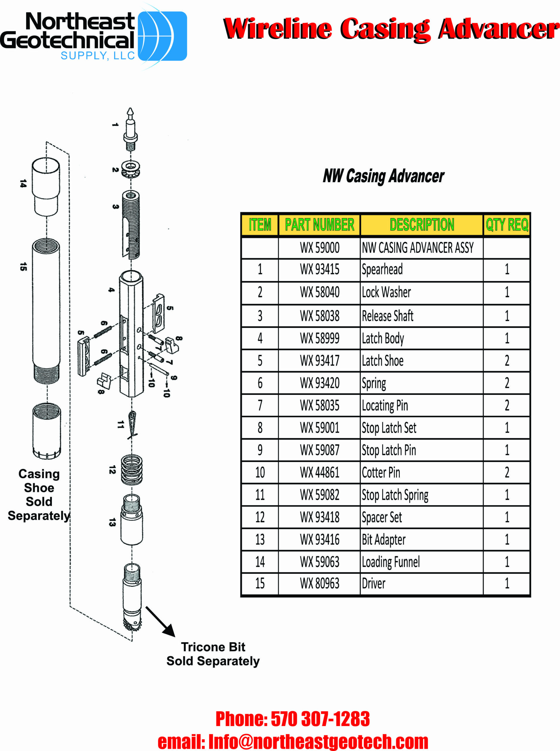 Inner Assembly for Casing Advancer - Image 2