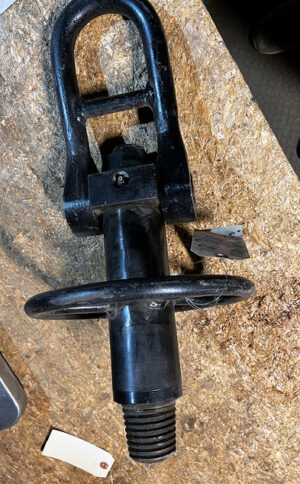 Heavy Duty Hoist Swivel - 2 3/8" Mayhew JR Thread